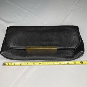 J.Crew Claremont Leather Clutch